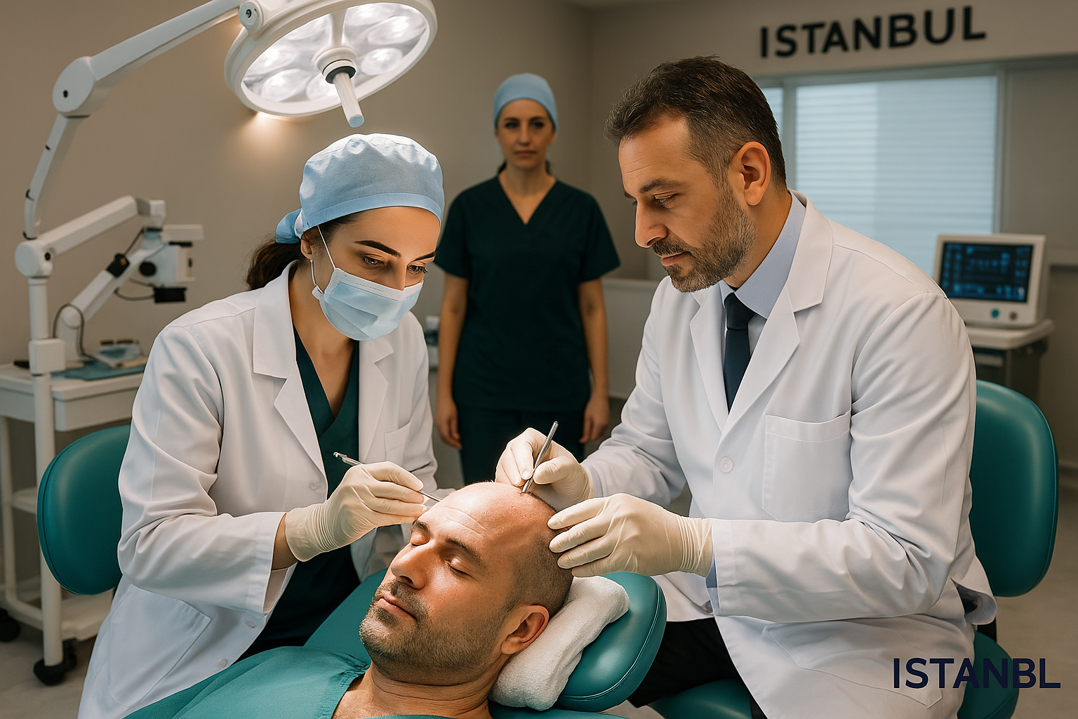 Advanced hair restoration treatment in Turkey